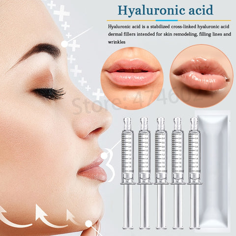 Cross-linking hyaluronic acid filler dermal for lip filling Anti Wrinkle face lifting for hyaluronic pen atomizer injection guns