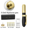 2019 New High Pressure Hyaluronic Acid Pen High density metal For Anti Wrinkle Lifting Lip hyaluron gun atomizer hyaluronic pen