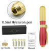 2019 New High Pressure Hyaluronic Acid Pen High density metal For Anti Wrinkle Lifting Lip hyaluron gun atomizer hyaluronic pen
