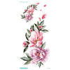 Fashion Colorful Flowers Tattoo Women New Waterproof Temporary Black Tattoo Sticker Body Art