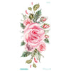 Fashion Colorful Flowers Tattoo Women New Waterproof Temporary Black Tattoo Sticker Body Art
