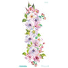 Fashion Colorful Flowers Tattoo Women New Waterproof Temporary Black Tattoo Sticker Body Art